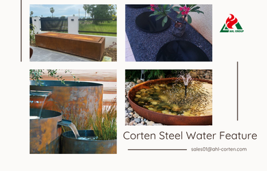 Corten Steel Water Feature